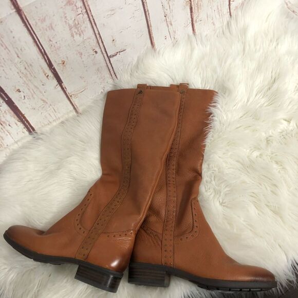 Sam Edelman NWOT prina brown leather riding boots - Picture 9 of 14